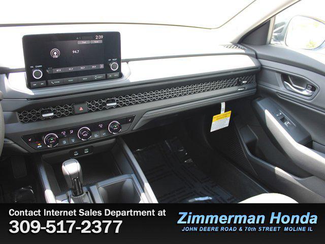 new 2025 Honda Accord car, priced at $32,165