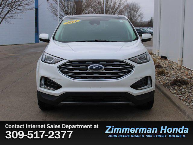 used 2021 Ford Edge car, priced at $25,392