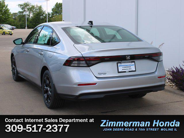 new 2025 Honda Accord car, priced at $31,710