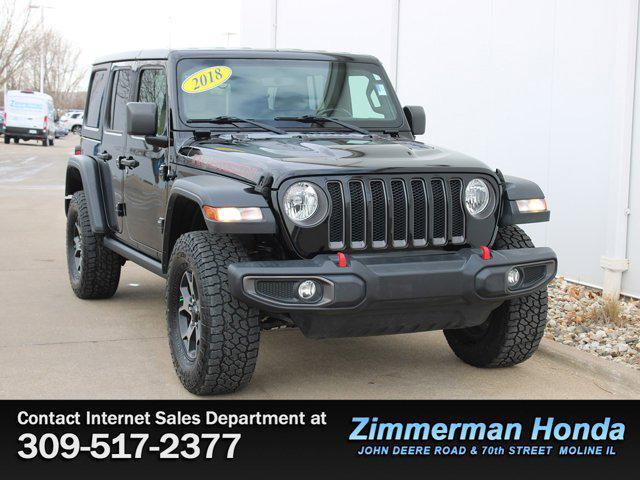 used 2018 Jeep Wrangler Unlimited car, priced at $28,291