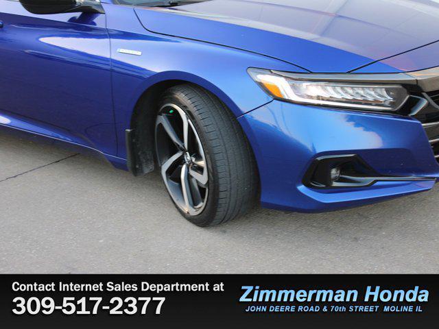 used 2022 Honda Accord Hybrid car, priced at $20,391