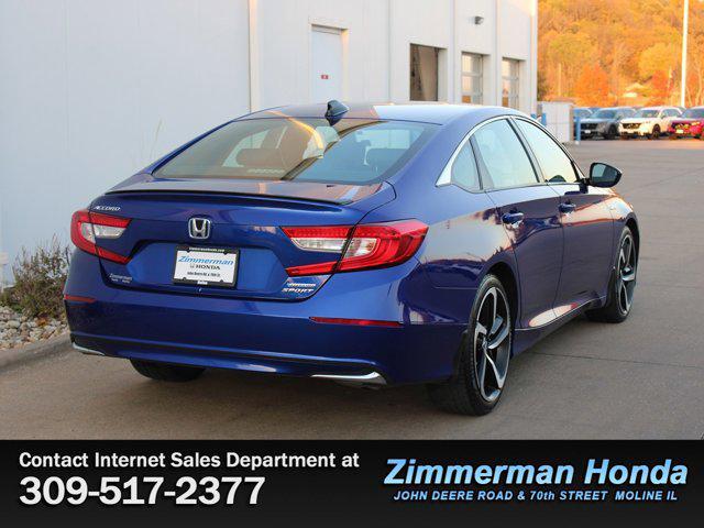 used 2022 Honda Accord Hybrid car, priced at $20,391