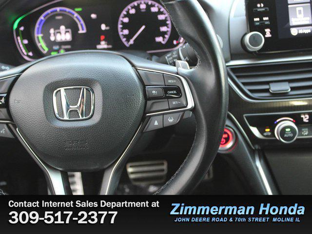 used 2022 Honda Accord Hybrid car, priced at $20,391