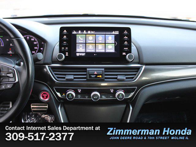 used 2022 Honda Accord Hybrid car, priced at $20,391