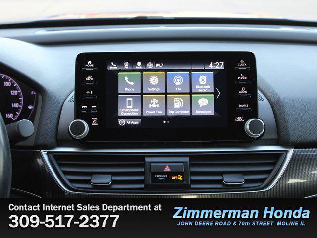 used 2022 Honda Accord Hybrid car, priced at $20,391