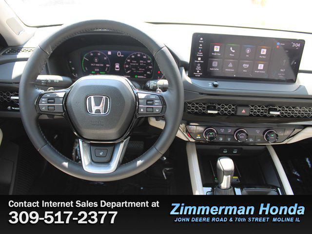 new 2025 Honda Accord Hybrid car, priced at $40,905