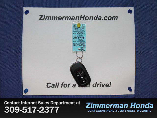new 2025 Honda Civic Hybrid car, priced at $30,555