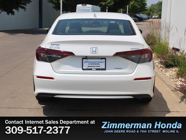 new 2025 Honda Civic Hybrid car, priced at $30,555