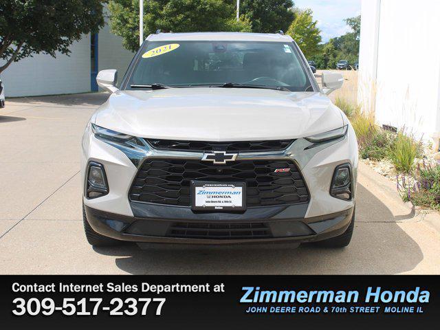 used 2021 Chevrolet Blazer car, priced at $24,291