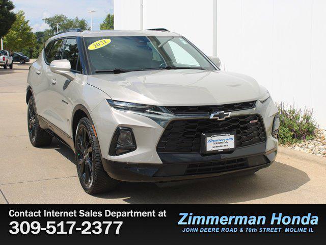 used 2021 Chevrolet Blazer car, priced at $24,291