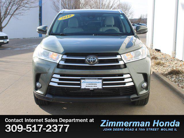 used 2018 Toyota Highlander car, priced at $24,491