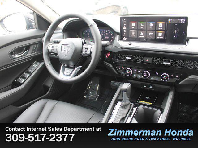 new 2025 Honda Accord Hybrid car, priced at $40,495