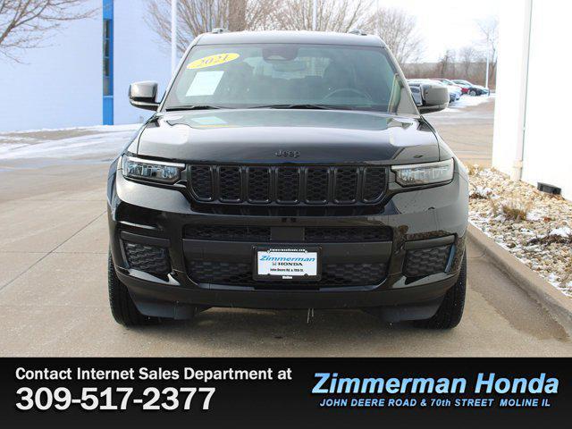 used 2021 Jeep Grand Cherokee L car, priced at $31,992