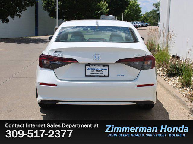 new 2025 Honda Civic Hybrid car, priced at $30,555