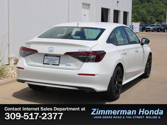 new 2025 Honda Civic Hybrid car, priced at $30,555