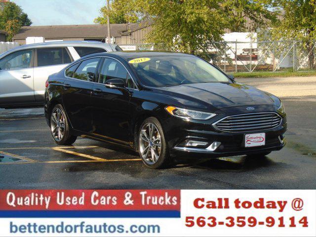 used 2017 Ford Fusion car, priced at $14,995