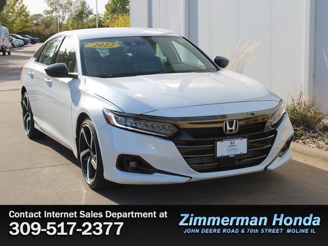 used 2022 Honda Accord car, priced at $28,991