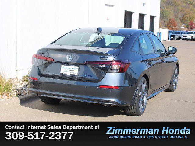 new 2026 Honda Civic Hybrid car, priced at $33,490