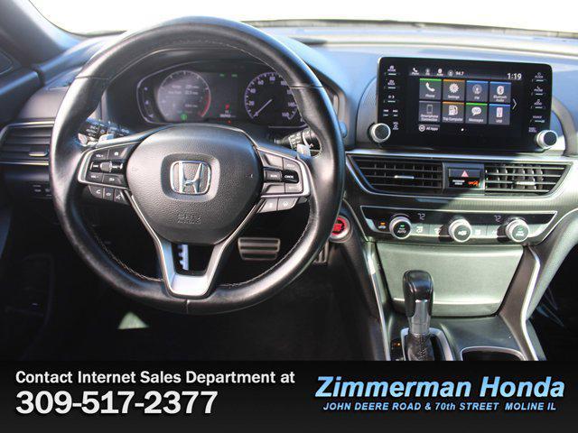 used 2019 Honda Accord car, priced at $21,991