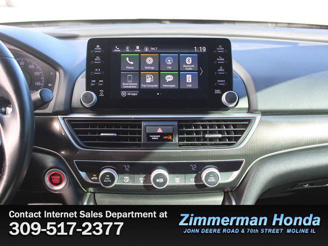 used 2019 Honda Accord car, priced at $21,991