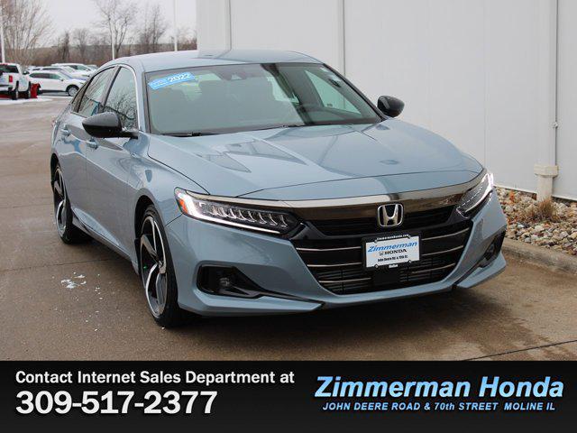 used 2022 Honda Accord car, priced at $26,391