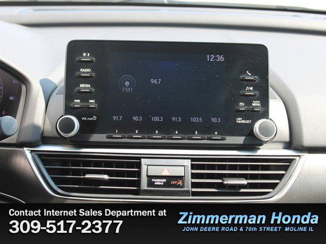used 2019 Honda Accord car, priced at $19,592
