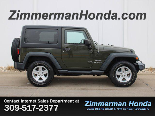 used 2015 Jeep Wrangler car, priced at $17,591