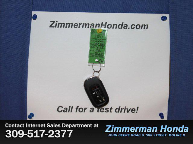 new 2026 Honda Civic Hybrid car, priced at $30,445