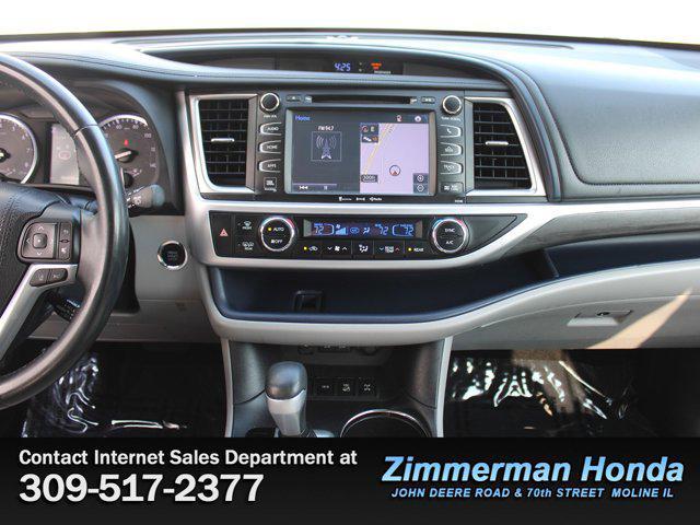 used 2017 Toyota Highlander car, priced at $23,991