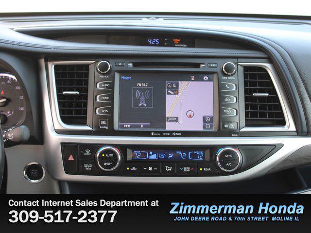 used 2017 Toyota Highlander car, priced at $23,991
