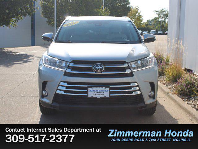 used 2017 Toyota Highlander car, priced at $23,991
