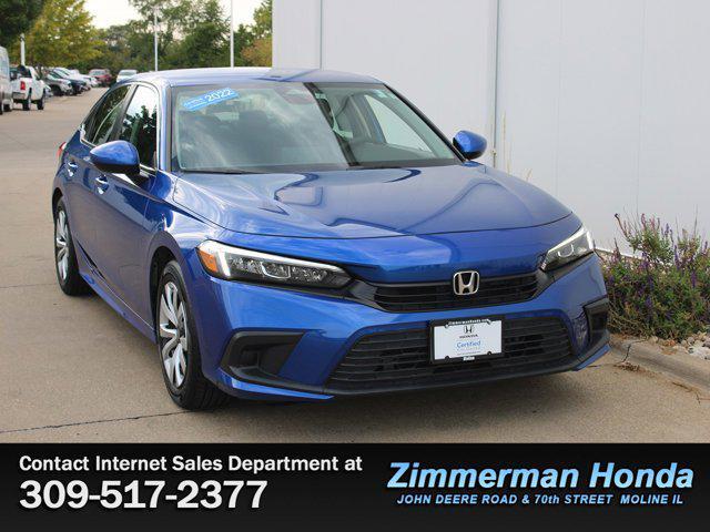 used 2022 Honda Civic car, priced at $23,991