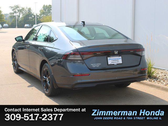 new 2025 Honda Accord car, priced at $31,710