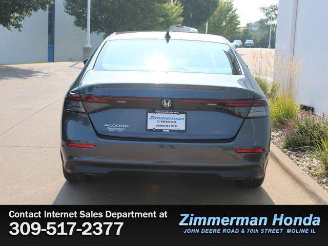 new 2025 Honda Accord car, priced at $31,710
