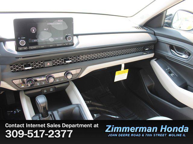 new 2025 Honda Accord car, priced at $31,710