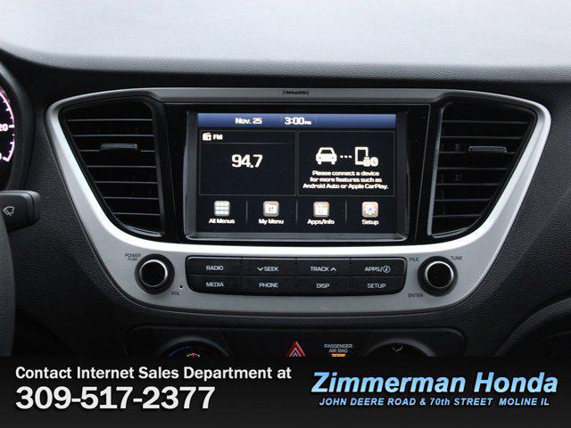 used 2022 Hyundai Accent car, priced at $16,991