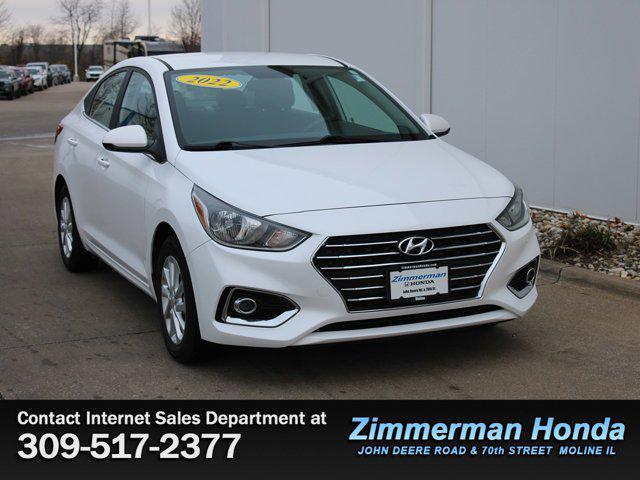 used 2022 Hyundai Accent car, priced at $16,991