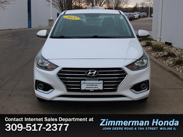 used 2022 Hyundai Accent car, priced at $16,991