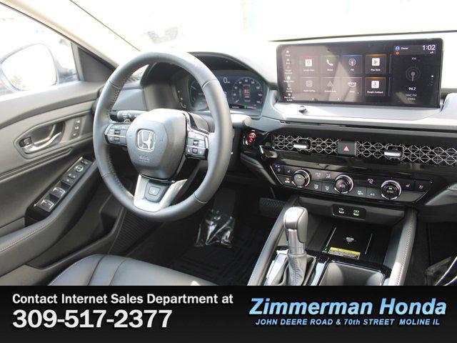 new 2025 Honda Accord Hybrid car, priced at $40,950
