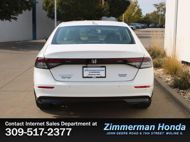 new 2025 Honda Accord Hybrid car, priced at $40,950