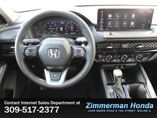 new 2025 Honda Accord Hybrid car, priced at $40,950
