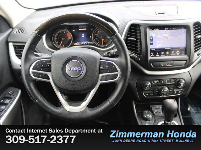 used 2018 Jeep Cherokee car, priced at $20,391