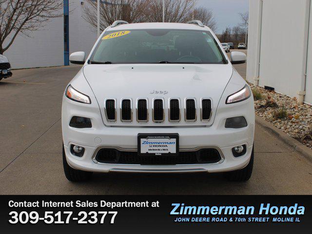 used 2018 Jeep Cherokee car, priced at $20,391