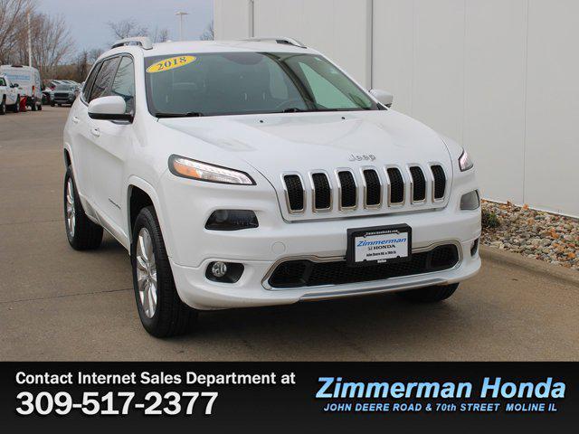 used 2018 Jeep Cherokee car, priced at $20,391