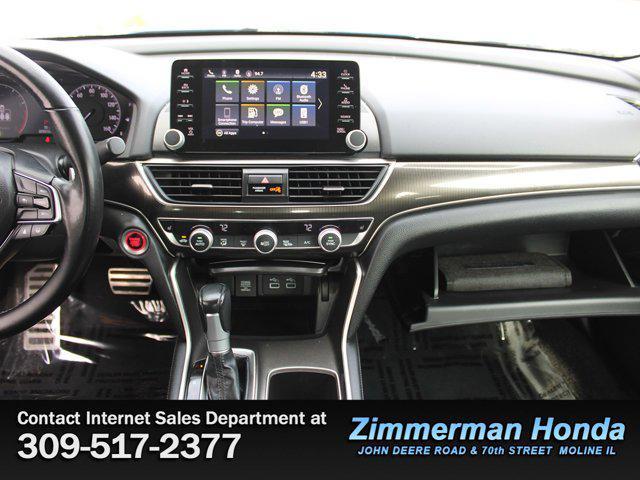 used 2021 Honda Accord car, priced at $24,791