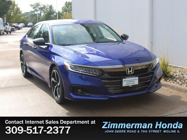 used 2021 Honda Accord car, priced at $24,791