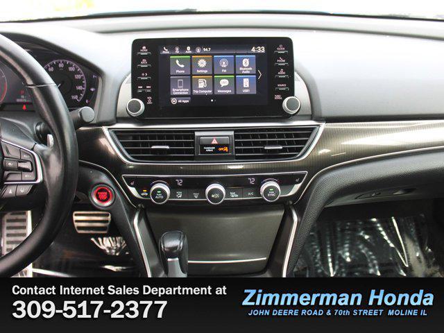 used 2021 Honda Accord car, priced at $24,791