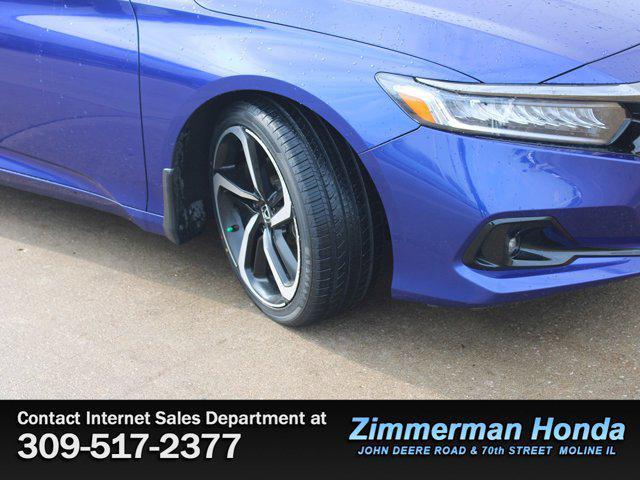 used 2021 Honda Accord car, priced at $24,791