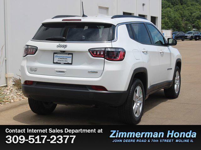 used 2022 Jeep Compass car, priced at $22,991