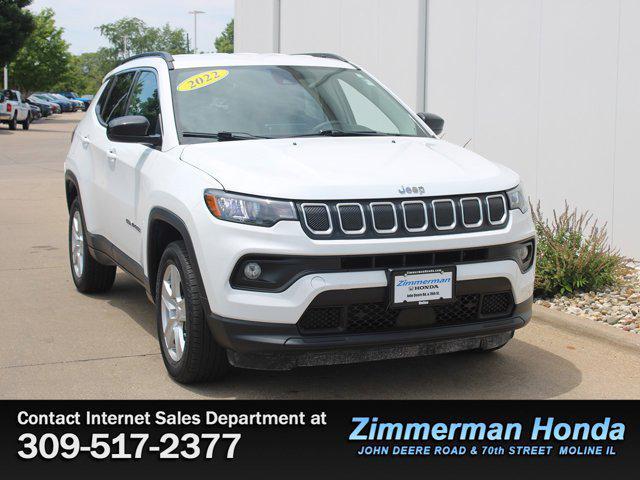 used 2022 Jeep Compass car, priced at $22,991